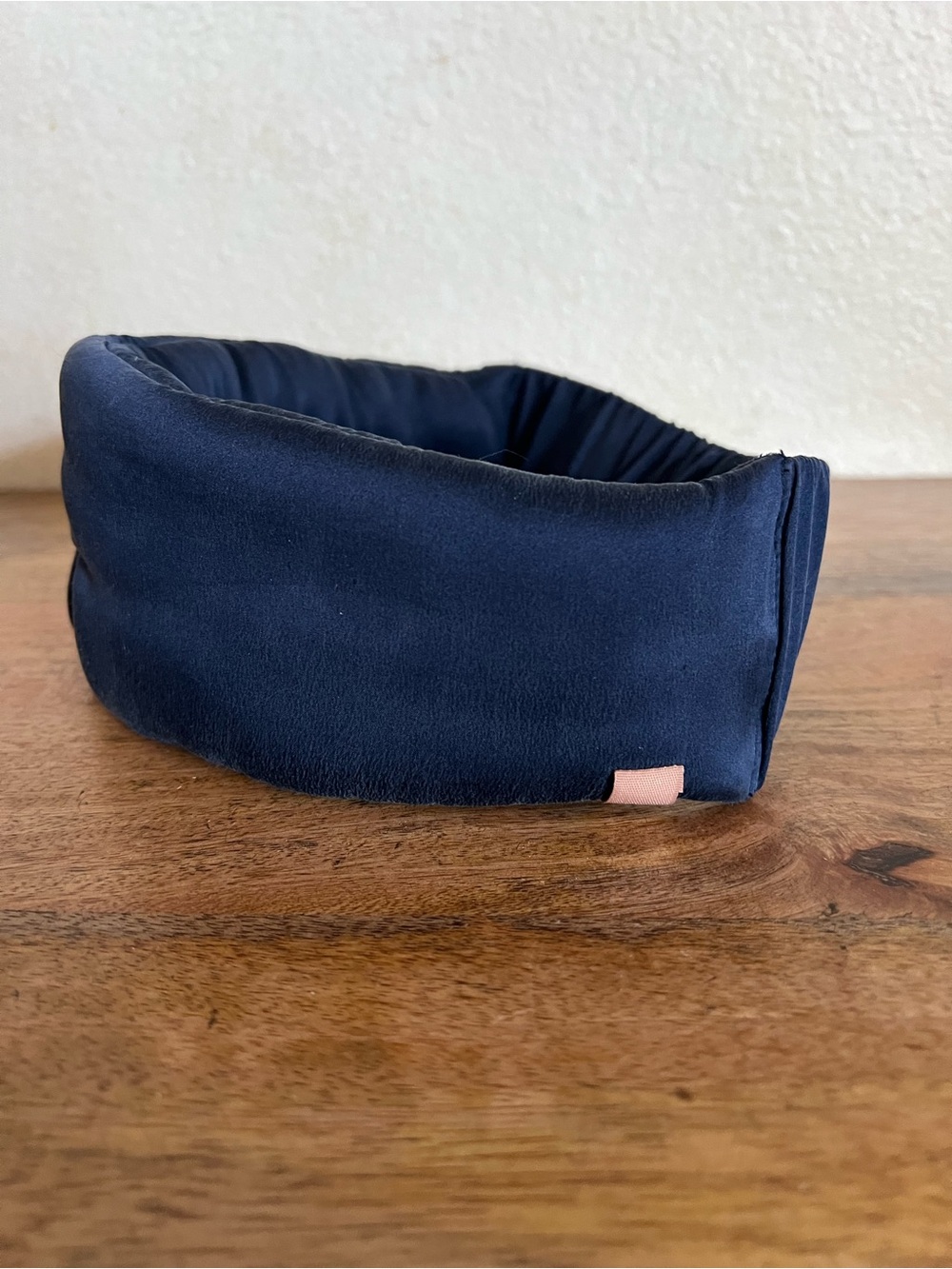 Lunya Washable Silk Sleep Mask Blue - Picture 7 of 12